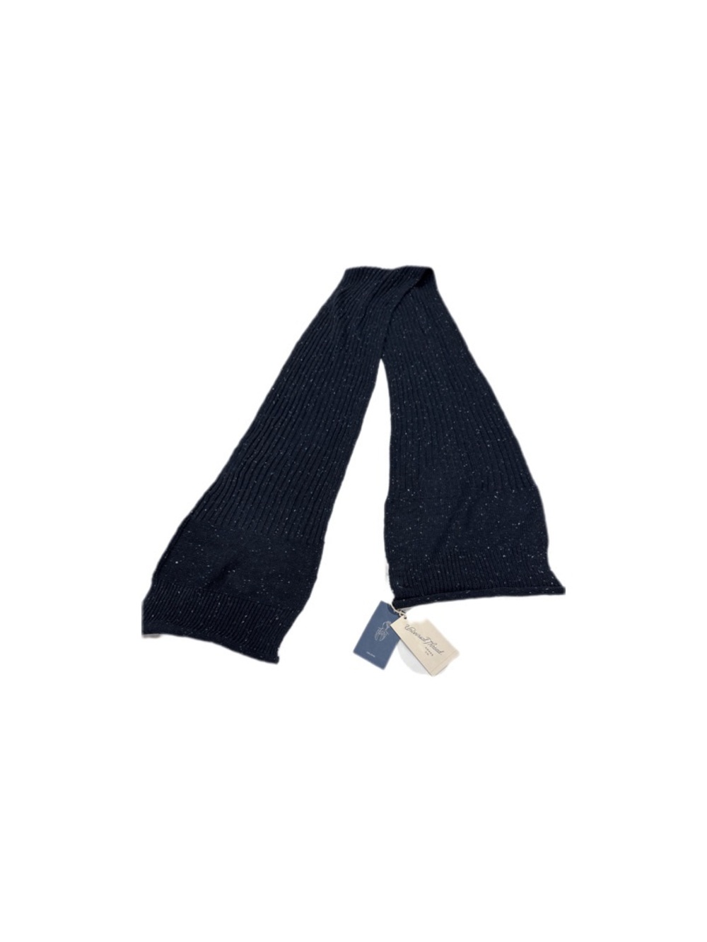 Universal Thread Black Sparkle Rib Knit Scarf